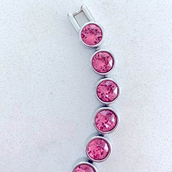 Swarovski Touchstone Crystal Rose Ice Bracelet - Picture 3 of 5